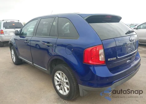 2013 Ford Edge Se from USA, damaged, VIN 2FMDK3GC3DBC41337